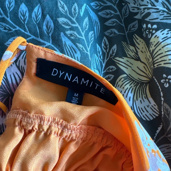 Orange Maxi Dress - Picture 3 of 4